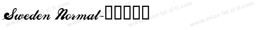 Sweden Normal字体转换